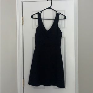 V Neck Skater Dress